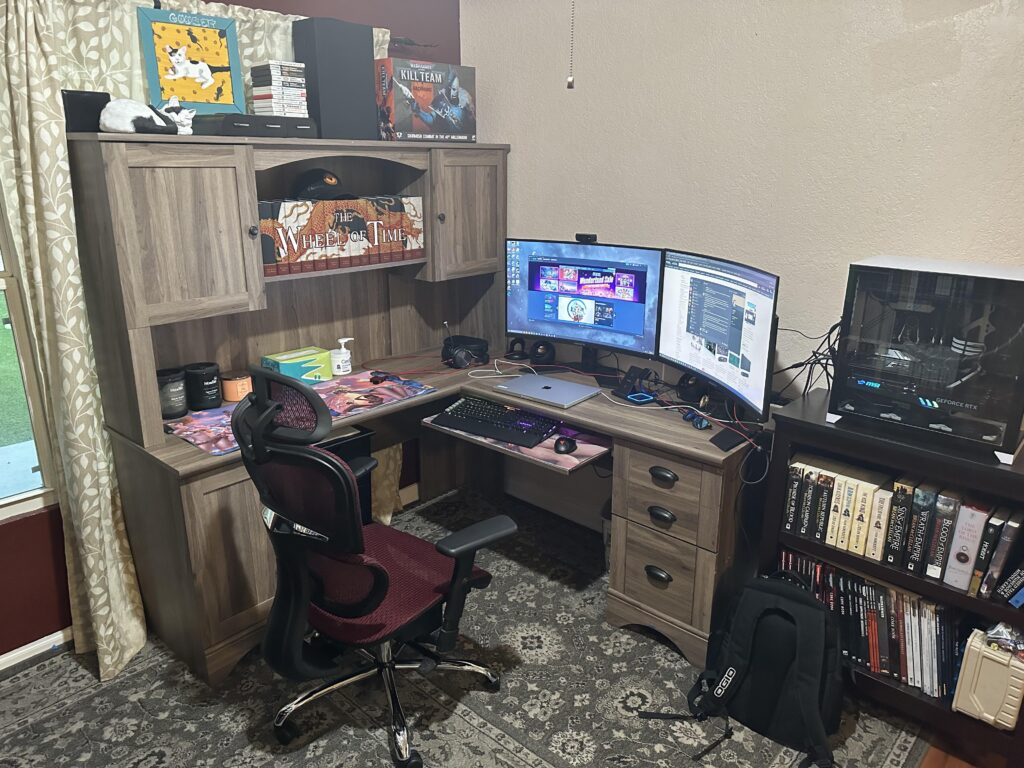 Setup fresh in a new house