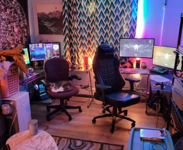 His/Hers setup
