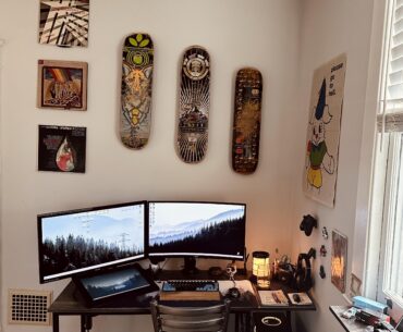 My graphic design / gaming setup