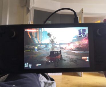 It's genuinely mind blowing that Cyberpunk can run on a handheld and look so good at the same time