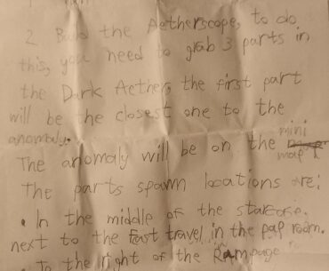 Die Maschine EE guide i wrote in my final year of middle school.