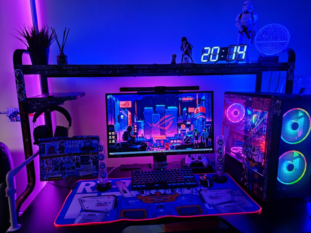 Gundam & Evengelion themed phase 1 completed