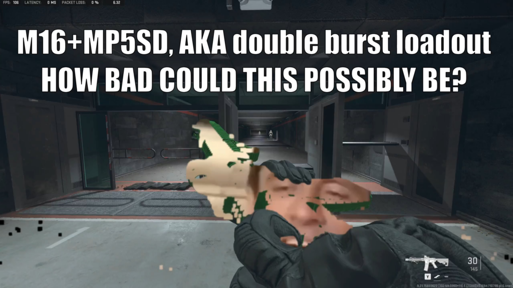 Double BURST loadout, I HAD to try it, ok??