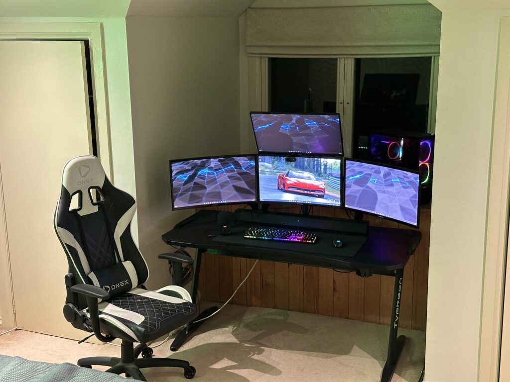 My Quad Monitor Setup