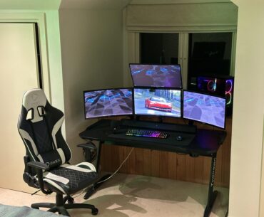 My Quad Monitor Setup