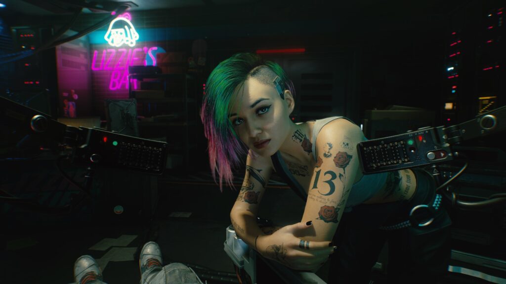 I knew as soon as CDPR shared a version of this picture, that I just had to take a version myself in the game!