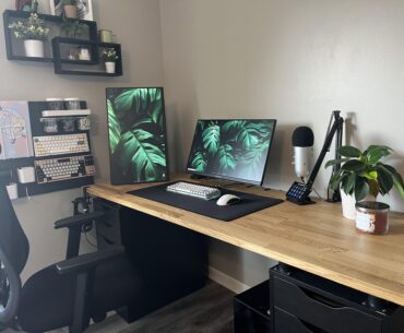 My WIP gaming/school setup
