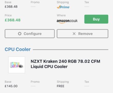 Opinions on build I put together