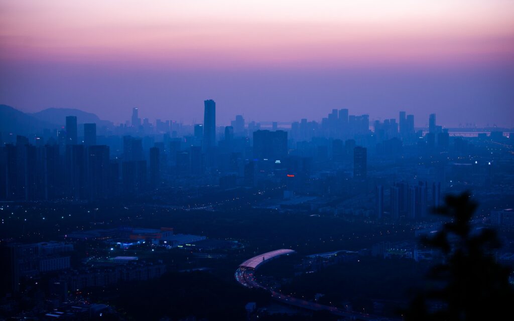 Shenzhen's about as cyberpunk as it gets.
