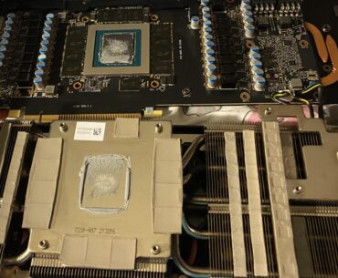 Bad paste contact on new gpu?