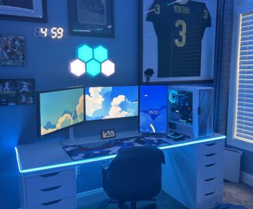 Setups finally complete I think