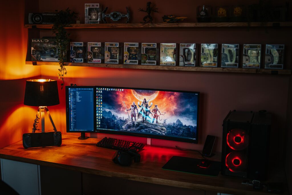 New house = new Battlestation