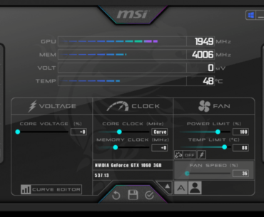 GPU stuck on boost clock when idle after undervolting.