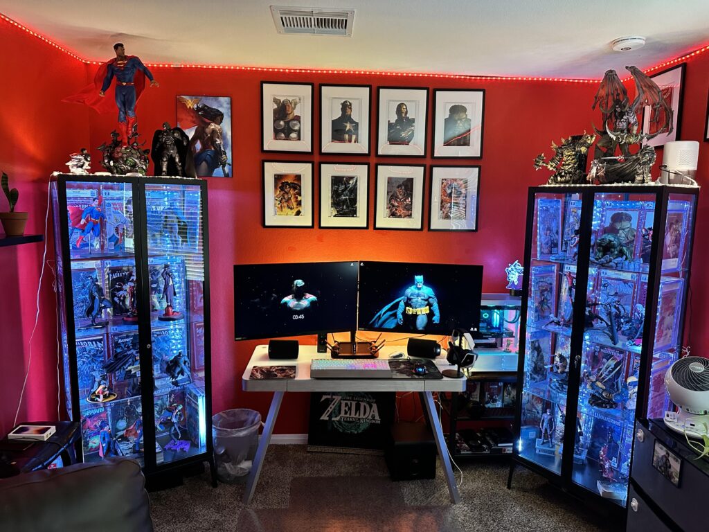 I’ve been working on my game room for sometime.