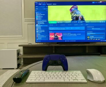 77” LG G2 OLED, RTX 4090, Ryzen 7800X3D, Sit On the Couch With a Controller = Zen 🧘