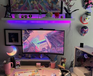 My first battlestation! One day I’ll get around to cable management