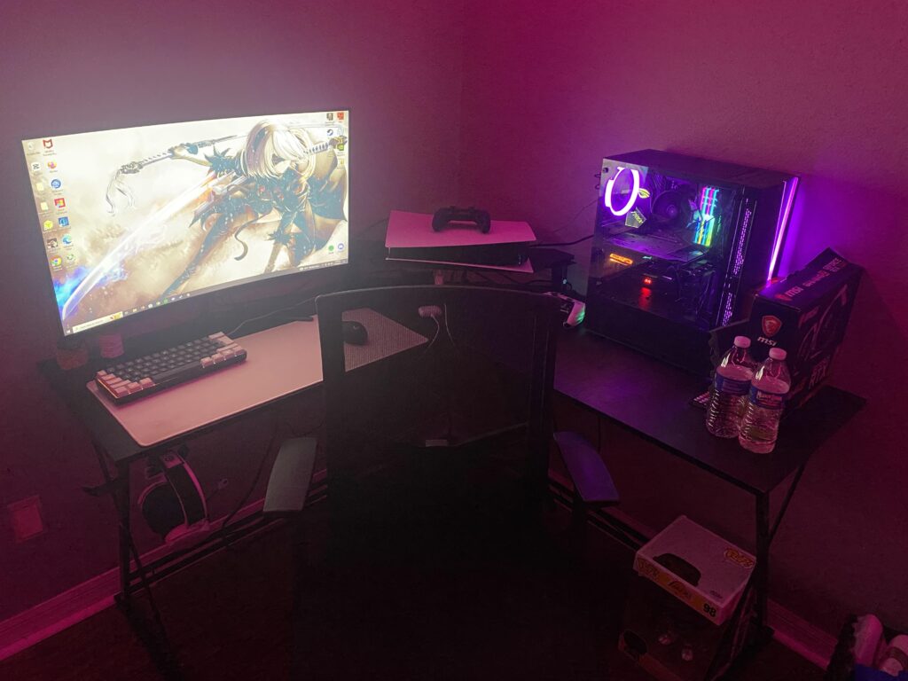 Rate my setup 🌸🌸