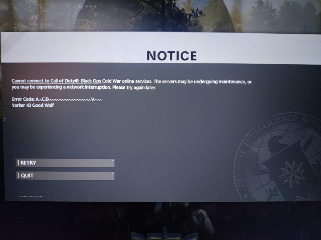 Anyone seeing this?