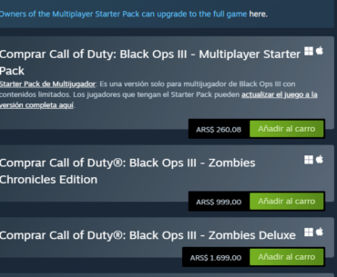 Good cod zombies community, I have a question and it is a question that type confuses me too much for me, (I clarify that I live in Argentina because of the price issue) well, the question I have is, which version of black ops 3 should I buy so that they come to me in the zombies?