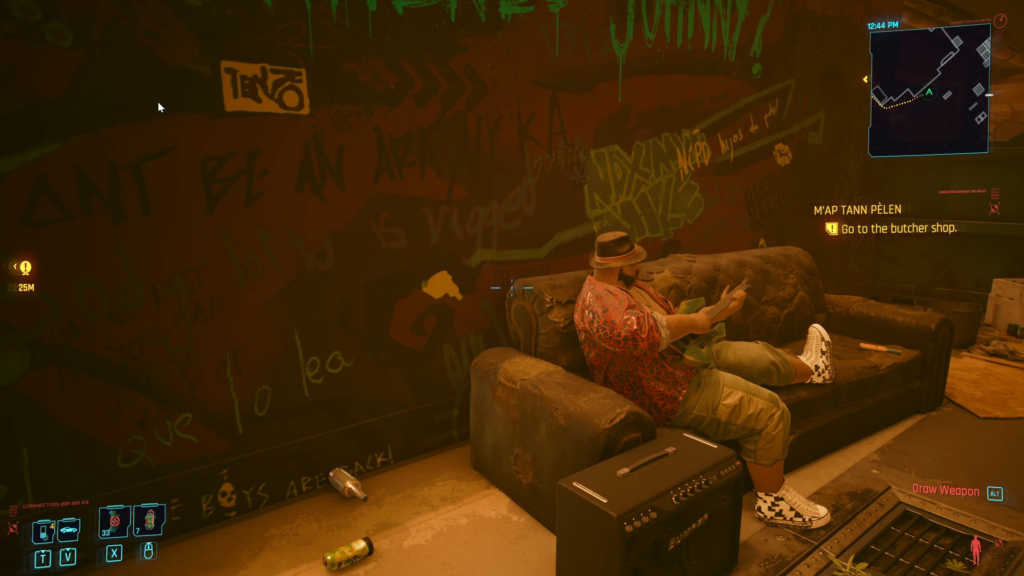 Here's a really nice guitar excerpt from some random guy just chilling on a couch.
