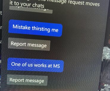 This guy works for MS, watch out. 😂