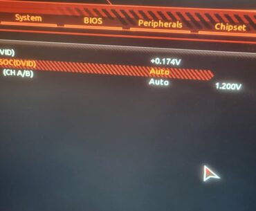 B450M DSH3 motherboard can't run cpu at stock settings