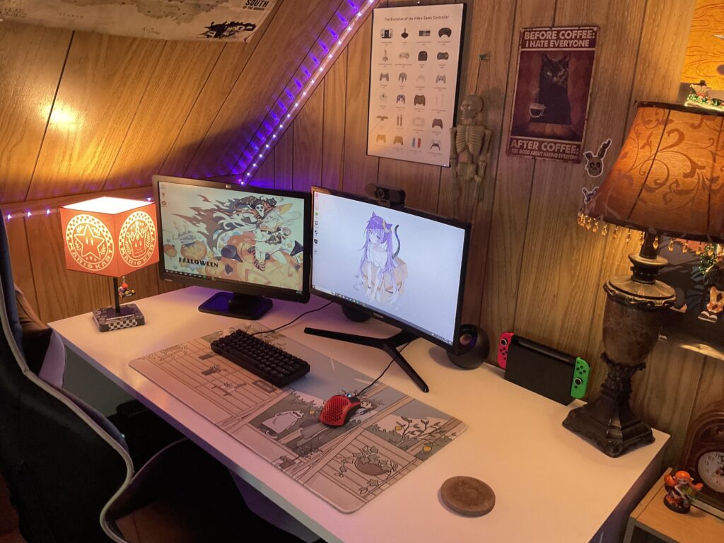 finally added a second monitor