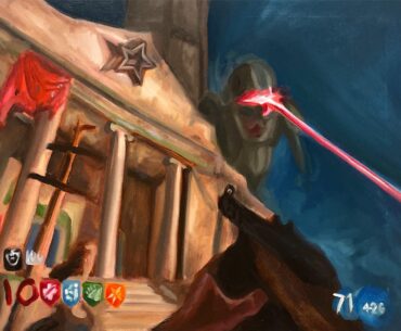 Finished my Gorod Krovi oil painting