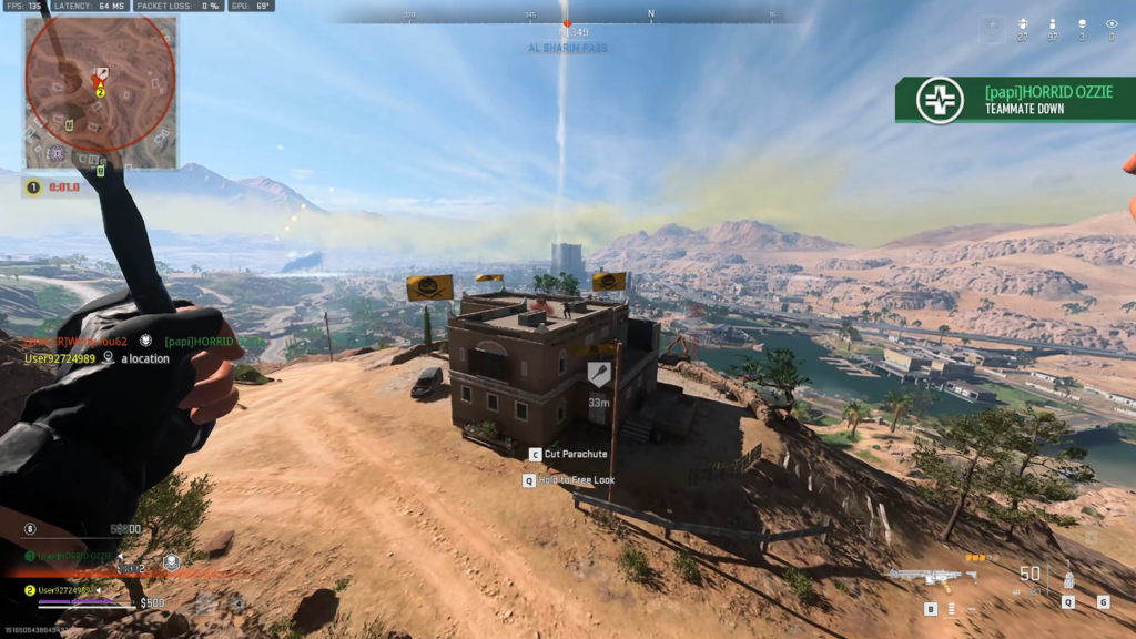 bringin movement back to warzone 2... kind of. a lil 1v4 with cam breaks :)