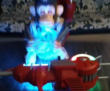 Made a monkey to keep my raygun company
