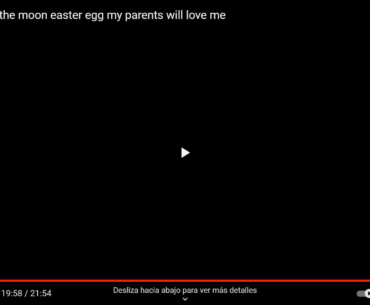 Hellhounds on the Moon? I was watching Wendigoon's recent video and they found that glitch.