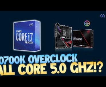 Instability or failing 10700k