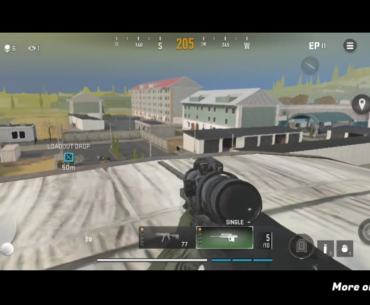 Piece of Warzone Mobile gameplay with current highest graphic settings on android phone