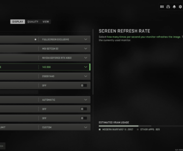 help pls I cant change my refresh rate. Is it a bug?