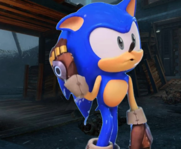Sonic is in a strange place