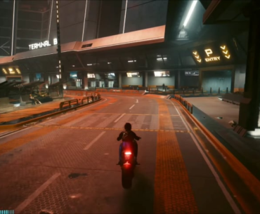 All the new footage from outside and inside of space port