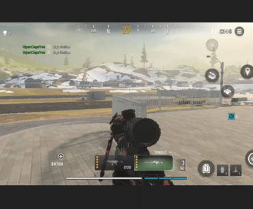 Sniping in Warzone Mobile