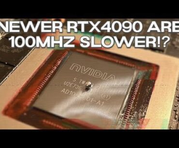 AD102-301 RTX 4090s secretly run up to 100mhz slower