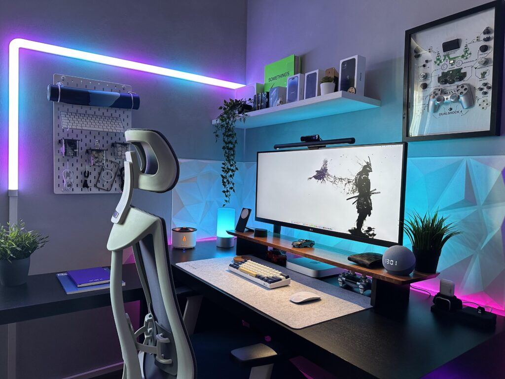 Desk setup