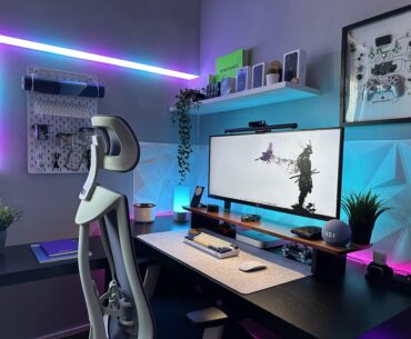 Desk setup