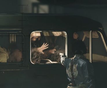 Does anyone ever notice this ? The driver that Arash shot in the same car with Bell!