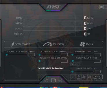 Afterburner showing graphics driver but not stats? I just downloaded Afterburner but it isn't showing stats for my laptop. Any help is appreciated.