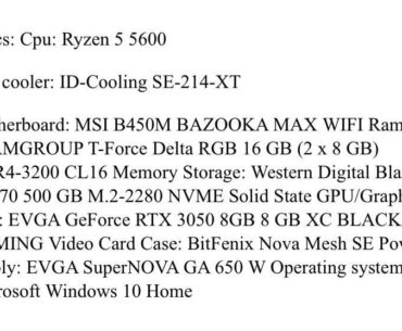 Is this gaming pc worth it for 600$