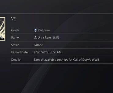 Decided to replay WWII and finally got the Platinum 🏆 after all these years..