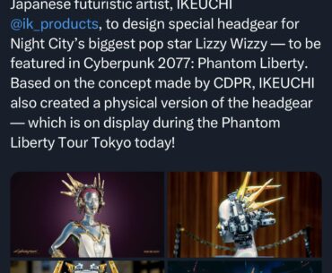 LIZZY WIZZY CONFIRMED TO BE IN PHANTOM LIBERTY!!!!