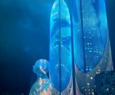 Shenzhen~Qingdao~Chengdu°Three cities located in China known for their neon-draped skyscrapers,thriving technology,as well as for their futuristic architecture.Making them resemble cyberpunk cities.