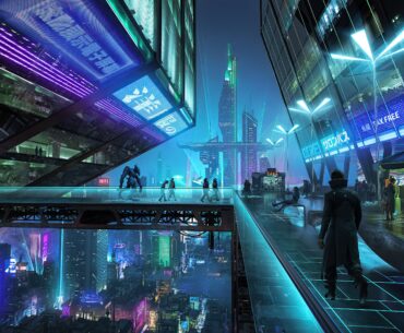 The view of cyberpunk