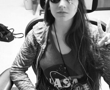 I have a degenerative eye disease, I am losing all of my central vision. Today I had an ERG (electroretinogram) and I couldn't help but feel Cyberpunk! Here's to dreaming of cybernetic eyes!!!