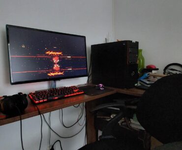accidental red on black setup :D