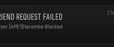 I'm having issues playing with a friend that I've played cod with 15 years. I'm not really sure how tf to go about solving this